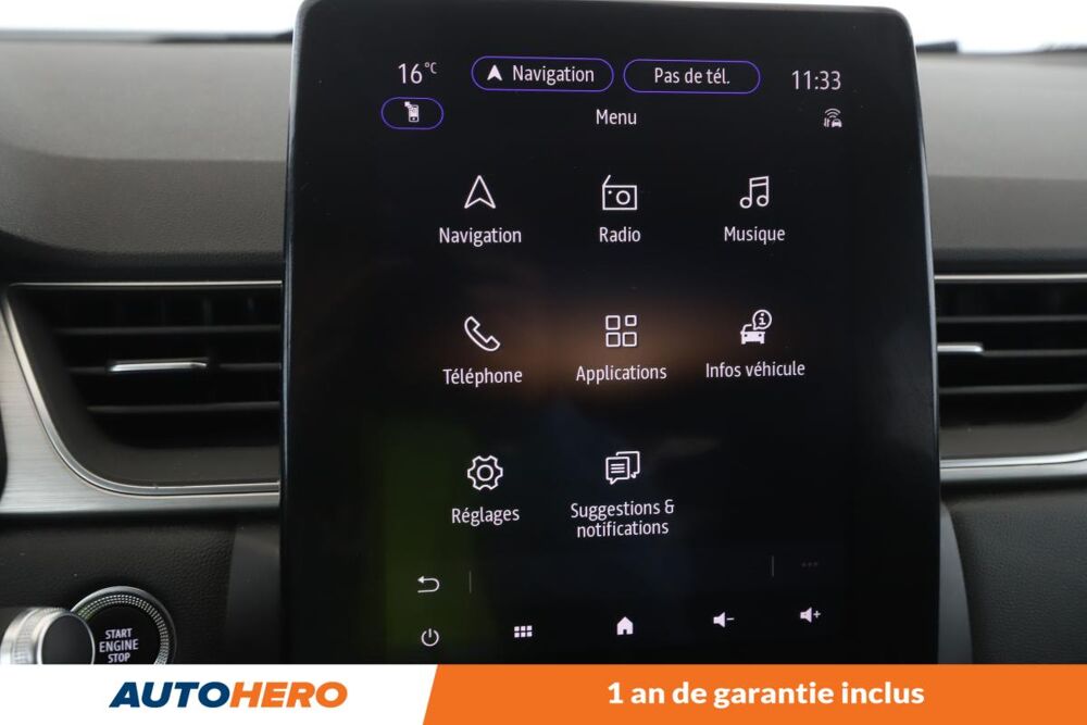 Captur 1.3 TCe Intens EDC 131 ch 2020 occasion 92130 Issy-les-Moulineaux