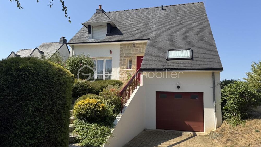 Vente Maison MAISON TRADITIONNELLE - 5 PIÈCES - 3 CHAMBRES + 1 BUREAU - SOUS-SOL COMPLET - JARDIN CLOS ET ARBORÉ Chartres de bretagne