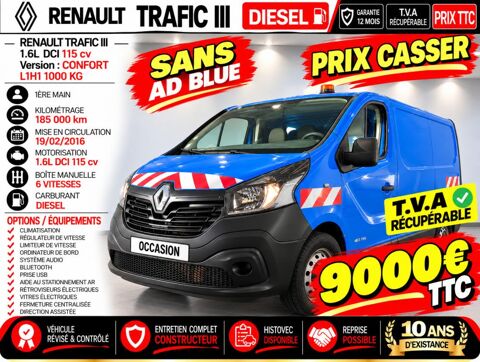 Annonce voiture Renault Trafic 9000 €