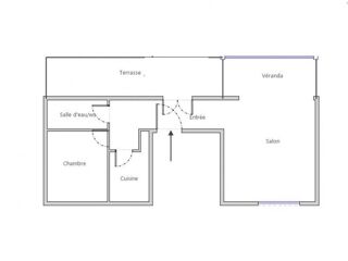  Appartement � vendre 2 pi�ces 54 m�