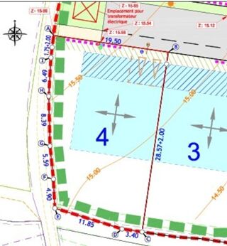  Terrain � vendre 529 m�