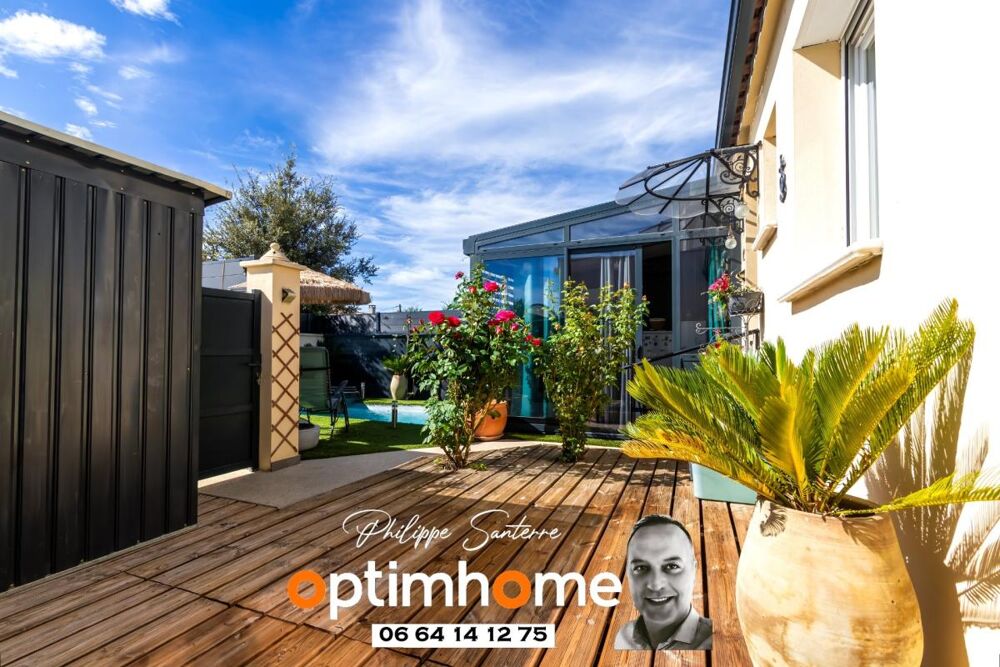 CODOGNAN - Villa contemporaine de plain-pied avec piscine