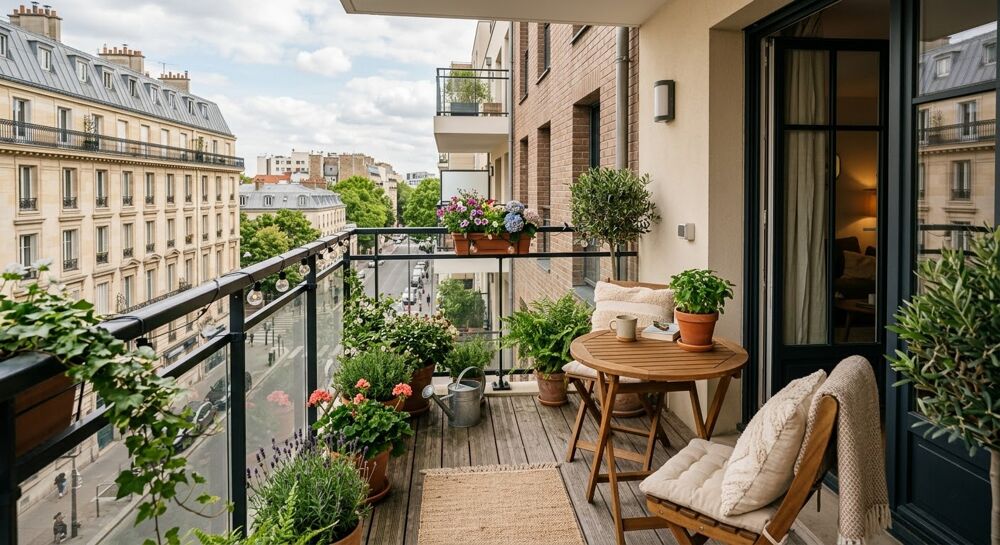 Vente Appartement - GRAND T3 en ETAGE ELEVÉ  avec BALCON, CAVE, orienté PLEIN OUEST, PROCHE MÉTRO 14 - Paris 17
