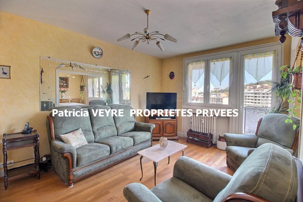 Vente Appartement SAINT-ETIENNE FAURIEL VIVARAIZE appartement T3 de 80 m² GARAGE fermé plus une cave Saint etienne