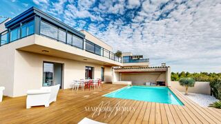 Vente Villa Vente Villa  6 pièce(s) 160 m2 NARBONNE (11100 )  Vue panoramique sur l'Etang de Bages Narbonne