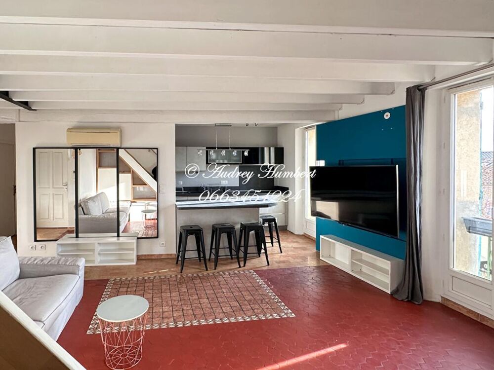 MANOSQUE centre, luminosité et charme intemporel pour ce DUPLEX de 73 m² avec de beaux volumes