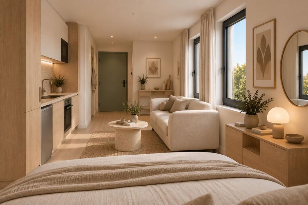 UN STUDIO PENSE COMME UN VRAI PETIT APPARTEMENT
