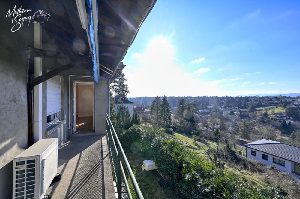Vente Appartement Dernier tage, appartement de 114m  rnover avec vue imprenable  180 degrs Charbonnieres les bains