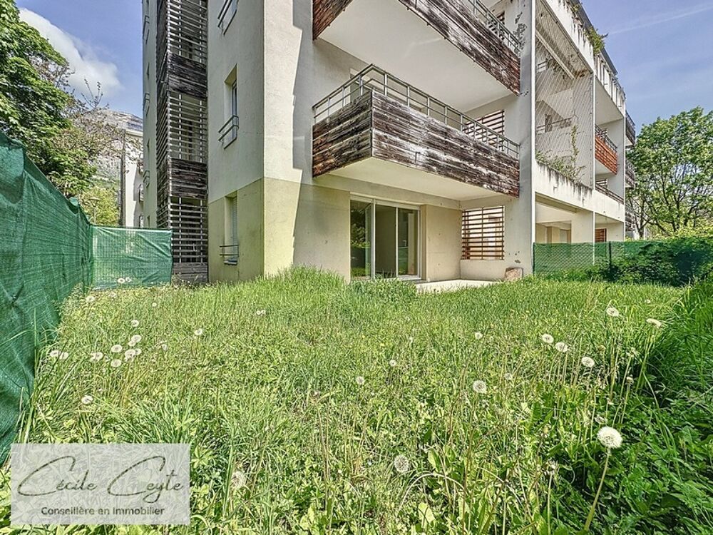 MEYLAN Buclos 4 pièces en rez de jardin avec parking privatif