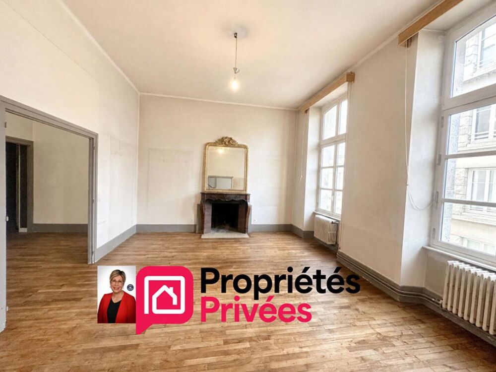 SAINT MALO INTRA MUROS APPARTEMENT DE CARACTÈRE 117 M2 AVEC 2 GRANDES CHAMBRES
