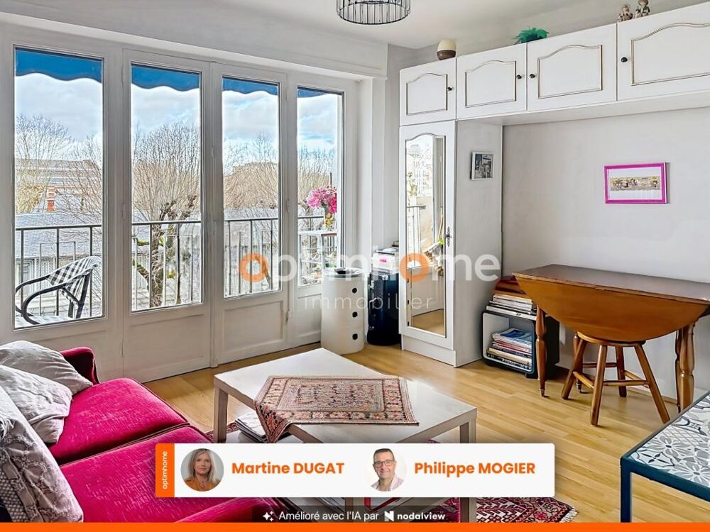 Vente Appartement VICHY – FACE AU PARC DES SOURCES – APPARTEMENT F2 AVEC BALCON, ASCENSEUR ET CAVE Vichy