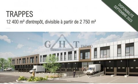 12 400 m² d'entrepôt, divisible à partir de 2 750 m² TRAPPES 78 29835 78190 Trappes