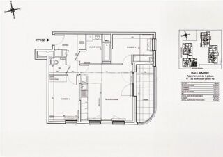  Appartement � vendre 3 pi�ces 62 m�