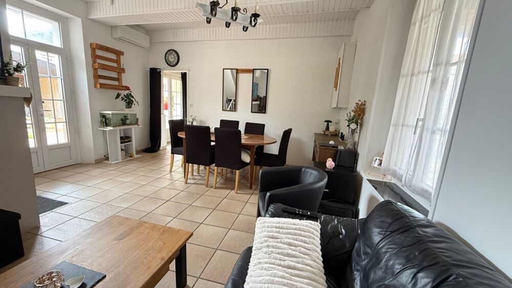 Maison centre Bordères sur Echez trois chambres sur 590M2 de terrain, proche Tarbes