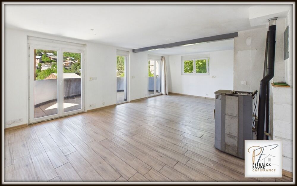 BRIANÇON  MAISON D'ARCHITECTE BBC  210 m²  VUE PANORAMIQUE