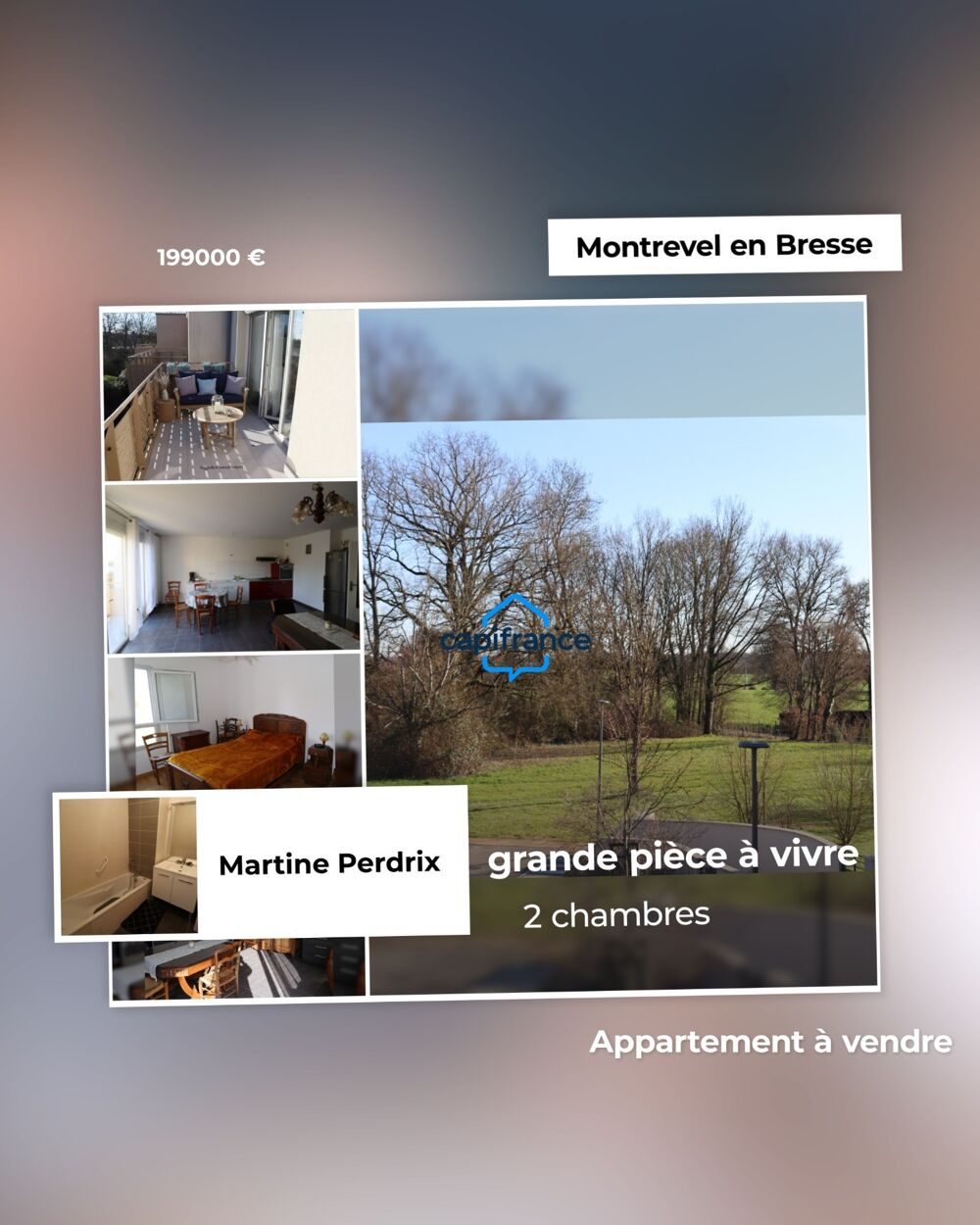 Appartement 3 pièces 71 m² · à Montrevel en Bresse · 71 m² · 199 000 €