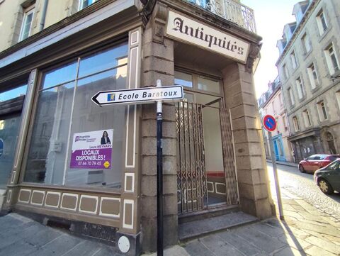   SAINT BRIEUC - LOCAL COMMERCIAL 52 m², LOCATION 