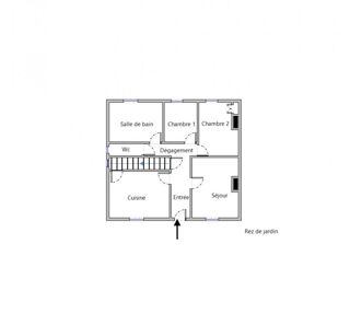  Maison � vendre 3 pi�ces 62 m�