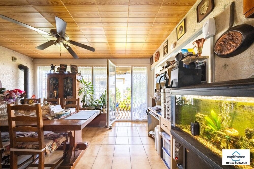 Maison à vendre en viager occupé 4 pièces GENLIS (21) avec terrain clos et sous-sol complet