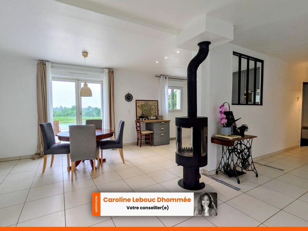 Vente Maison Baisse de prix : Contemporaine 4 ch, DPE C, piscine chauffée et 18 000 m² pour chevaux - Secteur Bellême Saint germain de la coudre