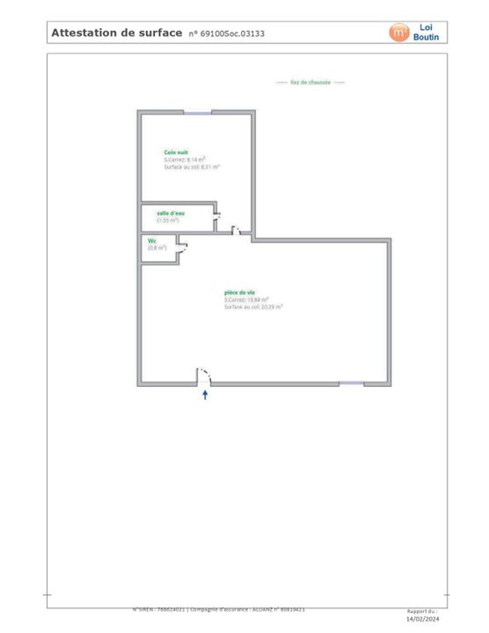 Location Appartement Appartement de 31m2 à louer sur Villeurbanne Villeurbanne