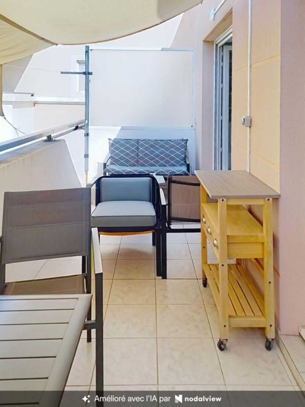 Le Luc en Provence (83), dans résidence sécurisée, appartement 2 pièces terrasse