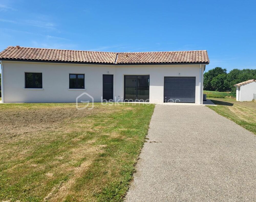 Plain pied Neuf 4 pièces RT 2012 de 95 m² de 2024 avec garantie décennale