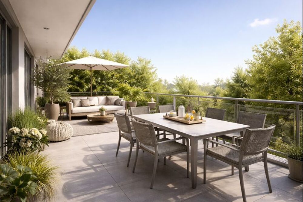 Dernier étage  Superbe 4 pièces avec une terrasse de plus de 30 m²