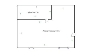  Appartement à vendre 1 pièce 15 m²