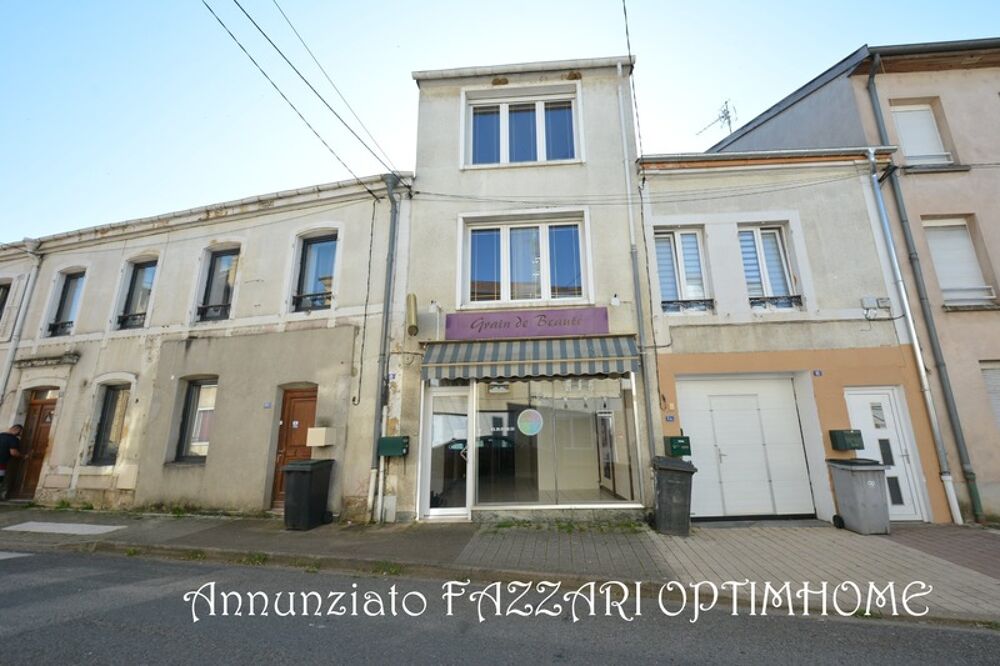 Vente Immeuble EXCLUSIVITÉ – IMMEUBLE DE RAPPORT AVEC LOCAL COMMERCIAL ET APPARTEMENT T3 À MONTMÉDY (55600) Montmedy