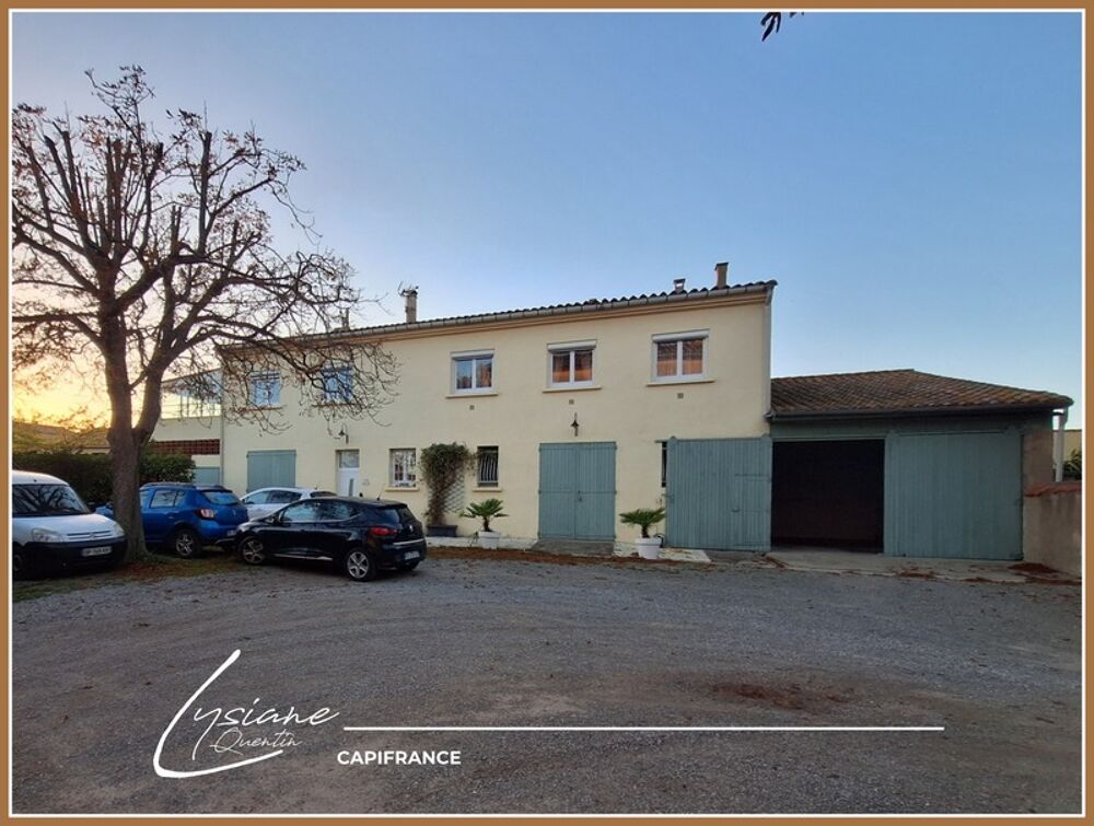 DANS LE MINERVOIS,MAISON DE CARACTERE LUMINEUSE AVEC 5 DEPENDANCES