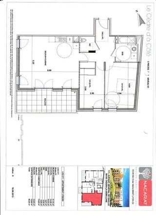  Appartement à louer 3 pièces 72 m²