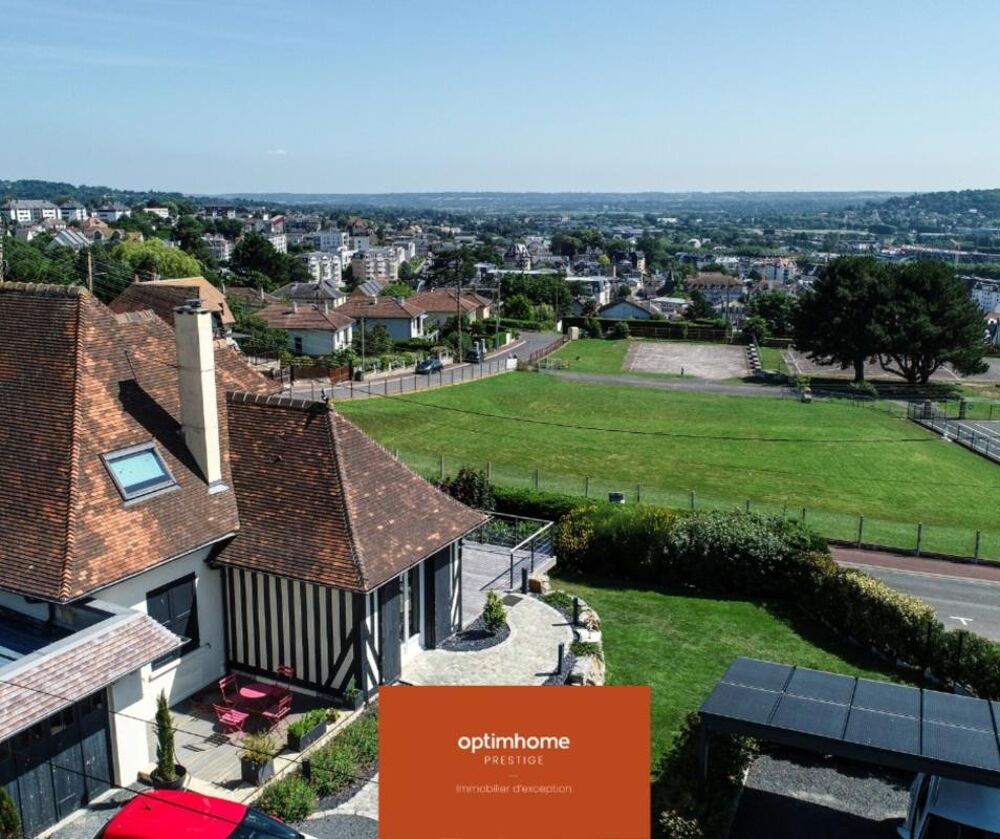 Maison contemporaine proche plages et commerces  Vue mer et campagne sur la Côte Fleurie