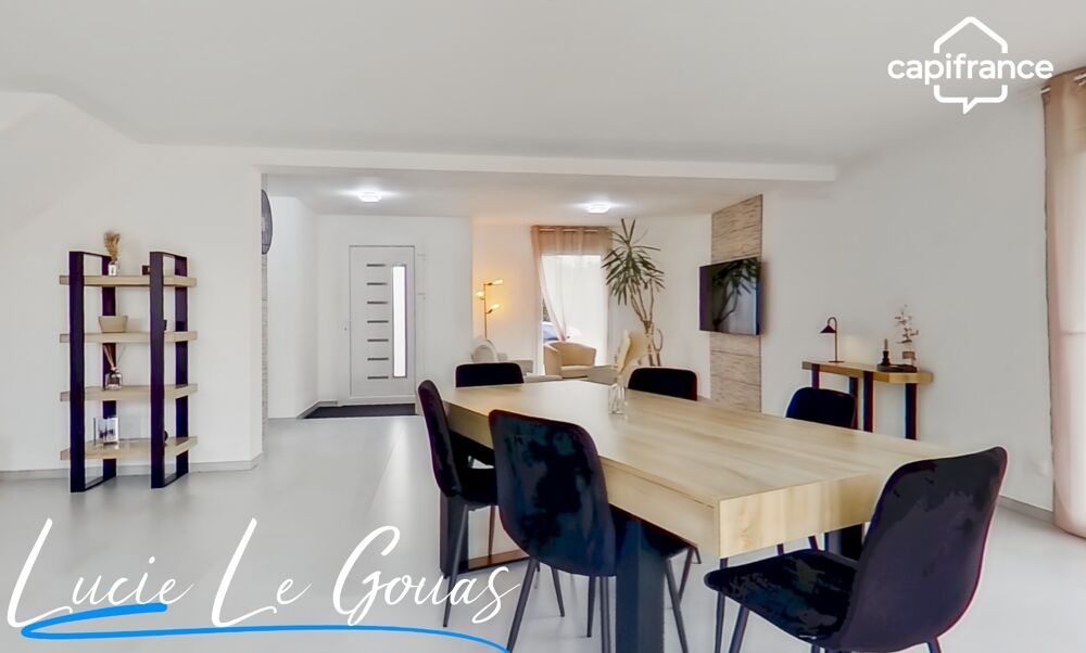 Vente Maison Maison individuelle de 133m², 4 chambres, jardin, garage et terrasse Nouillonpont