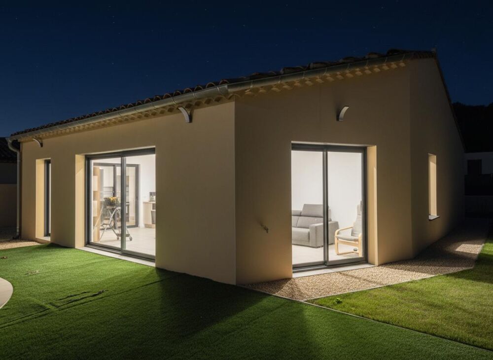 BOISSET et GAUJAC Confortable Villa de 101 M2, 3 Chambres tout confort avec piscine sur 620 M2 de terrain