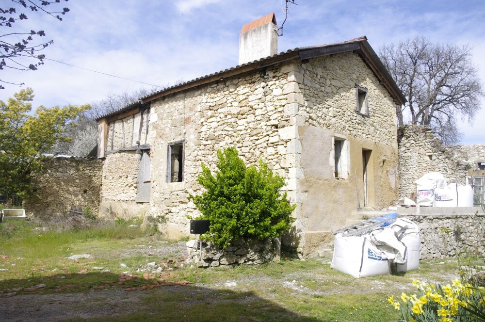 A vendre Maison en pierre 5 pièces SAINT JEAN POUTGE (32) sur terrain de 2ha