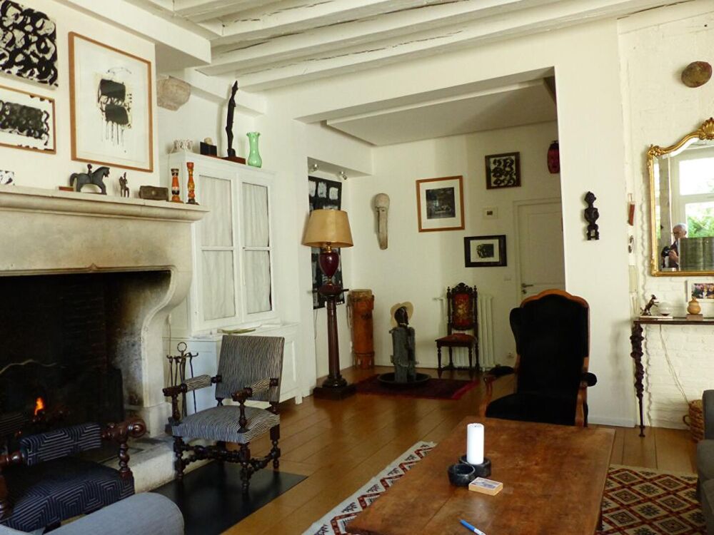MAISON D'ARTISTE CHATILLON SUR LOIRE VENTE À TERME OCCUPÉE