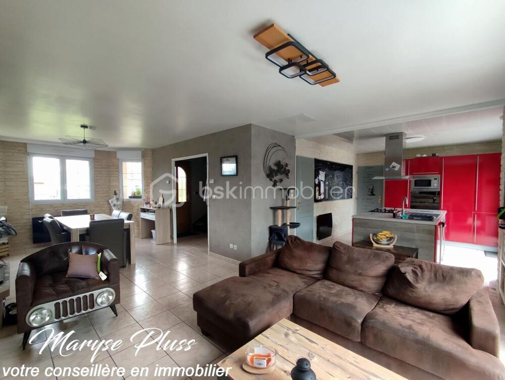 Vente Maison pavillon individuel 133m2, 4 chambres Courrieres