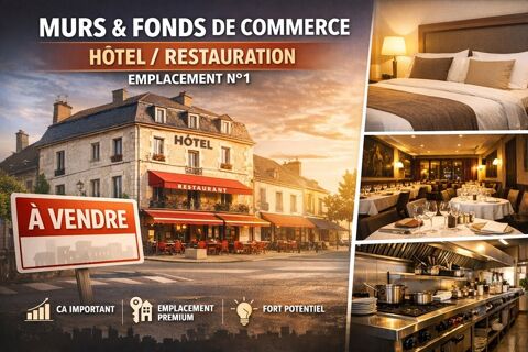 MURS & FONDS DE COMMERCE – H&Ocirc;TEL / RESTAURATION – EMPLACEMENT N&deg;1 817500 18600 Sancoins