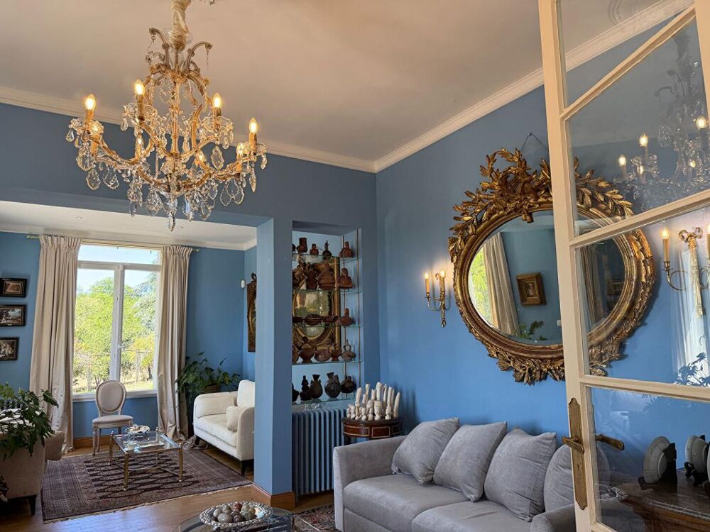 Vente Maison Élégant manoir avec maison d'amis, 11 hectares et vue panoramique Bergerac