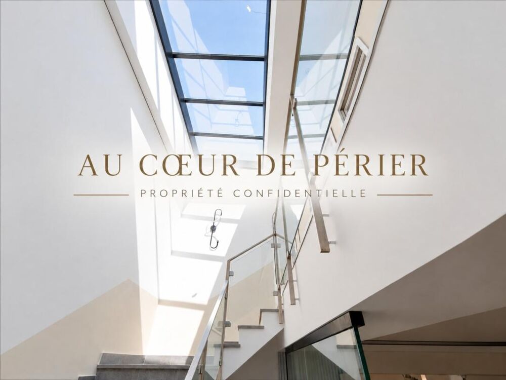 Vente Villa Quartier Périer – Marseille 8e Carré d'Or boulevard périer – Villa d'Architecte Contemporaine de 200 m² Marseille 8
