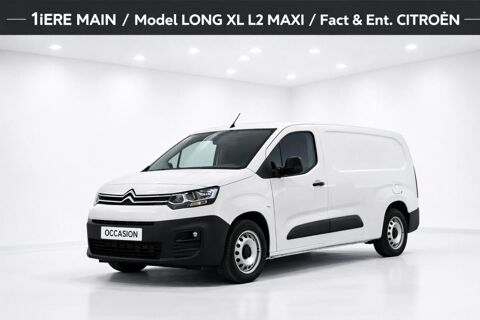 Citro&euml;n Berlingo 1&deg; Main / 1.5L B HDI 100cv Pack DRIVER 3 Places XL/L2/LONG G 2022 occasion Abbecourt 60430