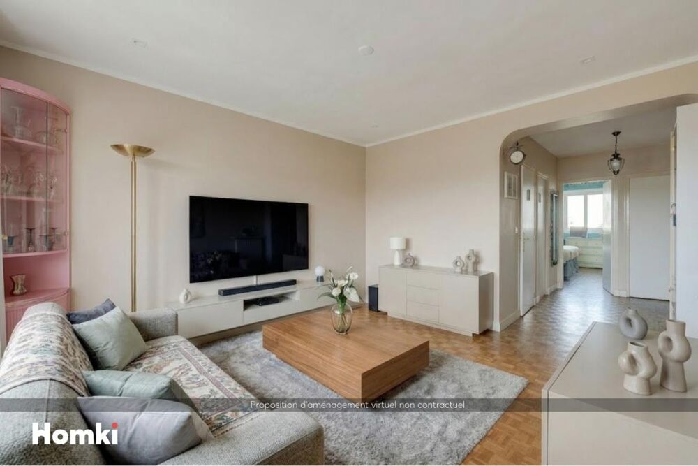 Appartement T3 de 55 m² à Boulogne-Billancourt 92100, Boulevard Jean Jaurès