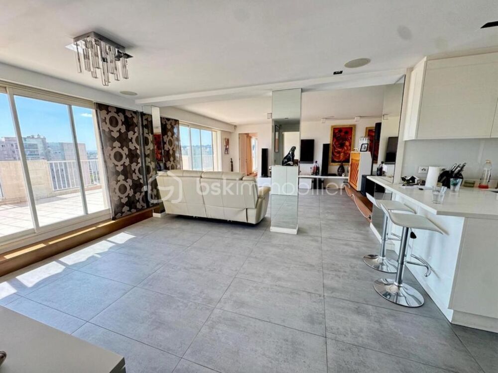 Vente Appartement NICE OUEST – DERNIER ÉTAGE – TERRASSE ENV. 300 M² – VUE MER – VENTE INTERACTIVE Nice