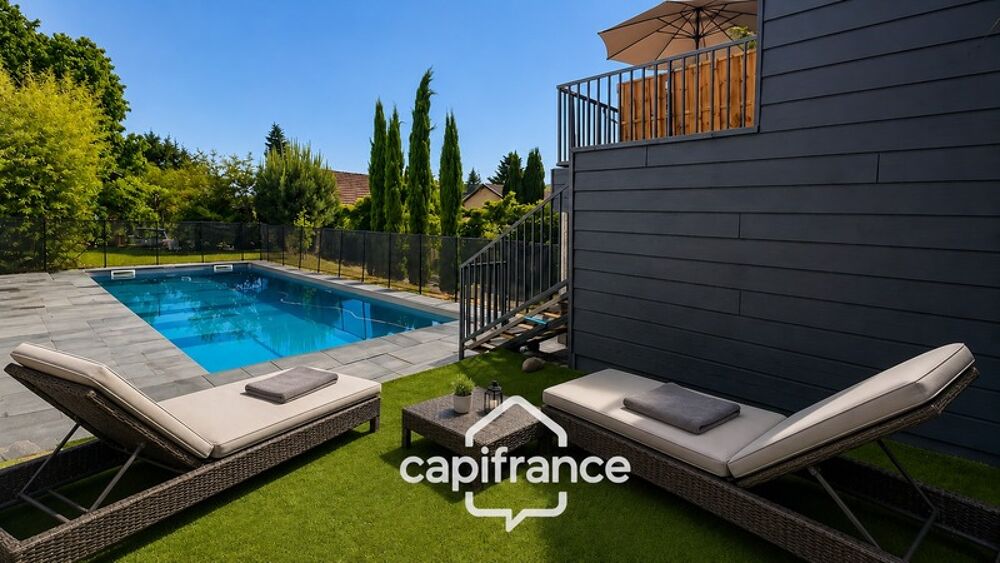 HABAS (40) Maison de caractère rénovée  DPE B, piscine chauffée, 6 chambres