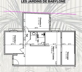  Appartement � vendre 3 pi�ces 68 m�