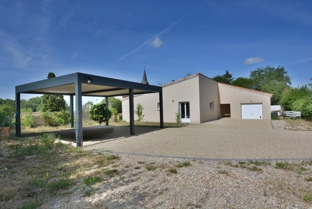 Minzac (Dordogne) maison plain pied 3 chambres + garage et jardin