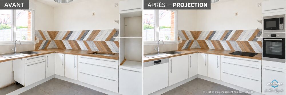 Vente Maison Coutiches (59310) – Pavillon individuel 3 chambres, garage et jardin plein sud Coutiches