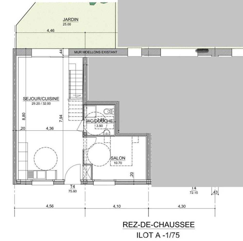 Maison Mont Pres Chambord 4 pièce(s) 75m2