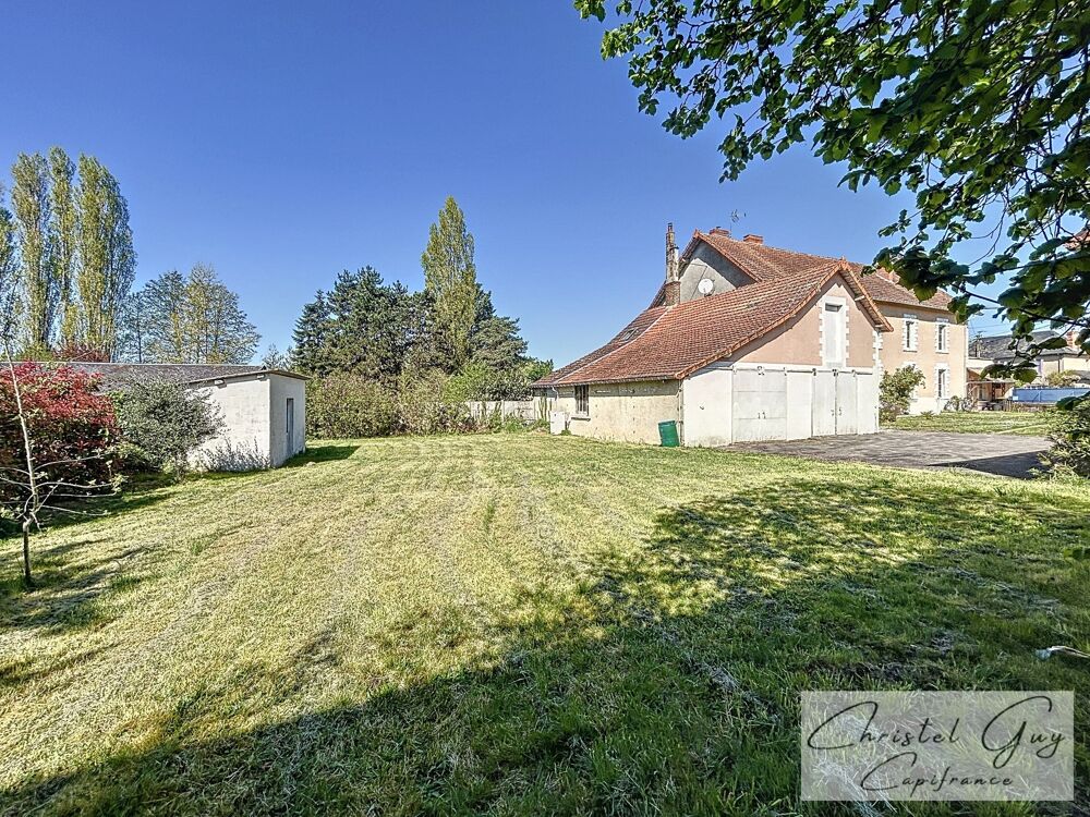 Vaas (72500) - Propriété de Charme 1910 de 175 m² + Maison d'amis, 7 Pièces, Terrain de 1260 m², Idéale Résidence Principale ou